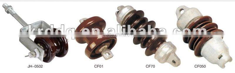 porcelain electric fence line post insulators