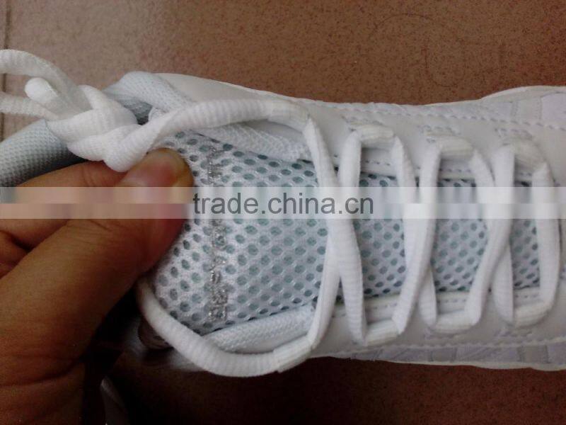 Pure white unisex Cheerleading dance shoes soft durable sole athletic training dancing shoes