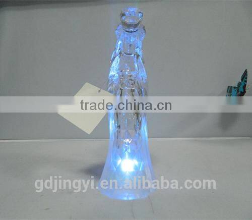 LED light Hight Transparent Acrylic bowing Pope