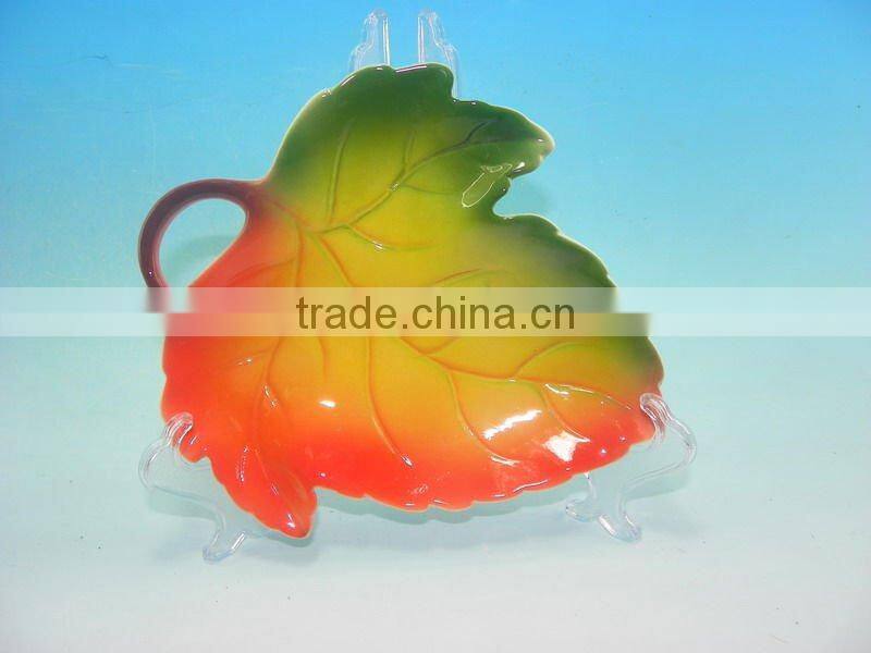CERAMIC LEAF PLATE