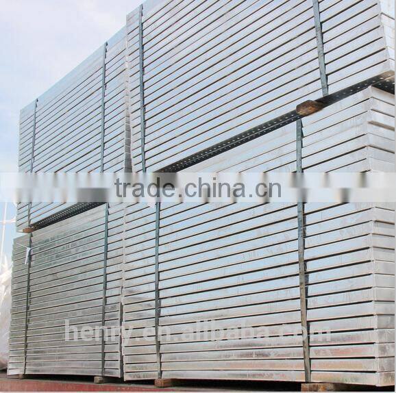 Hot-dip galvanized scaffolding steel plank