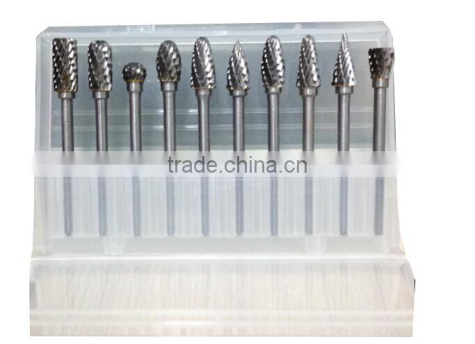 Shape D Ball carbide burrs
