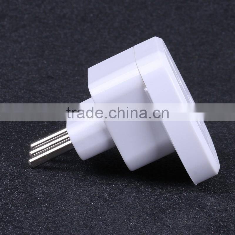 China suppliers 10/16A white universal plug travel adapter for italy