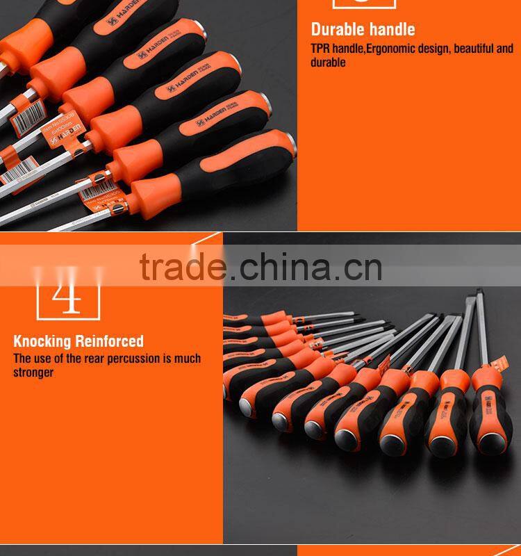 Professional Magnetic Hand Tools CRV Slotted Head Screwdriver