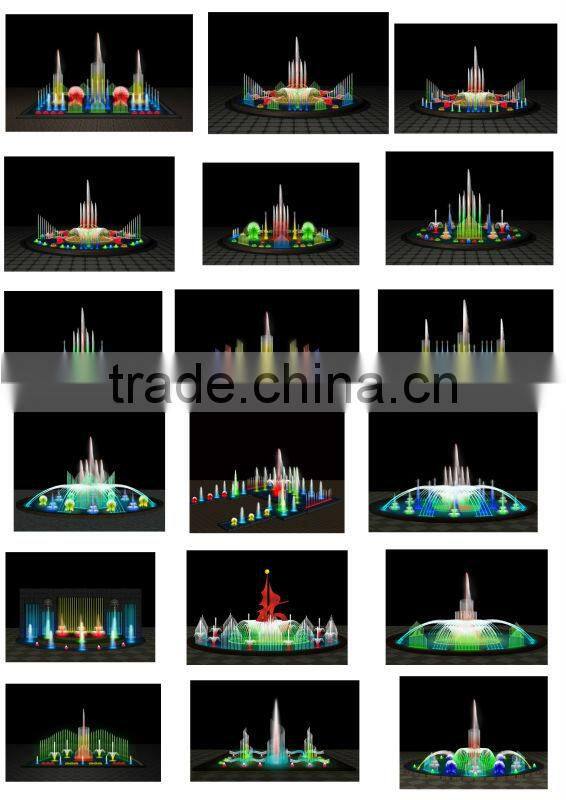 garden park water fountain stainless steel nozzle