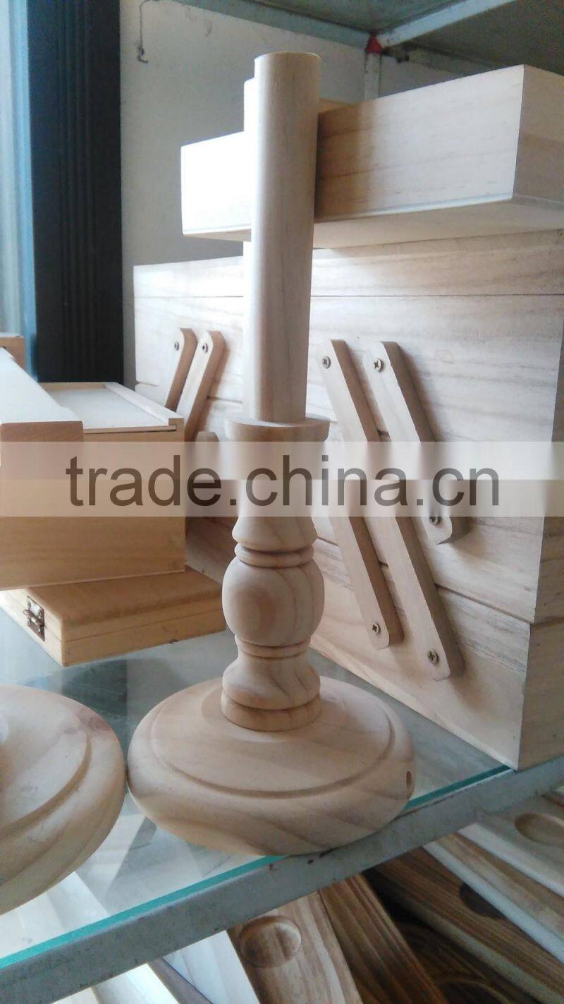 accept custom handmade wooden candle holder /candle candlestick