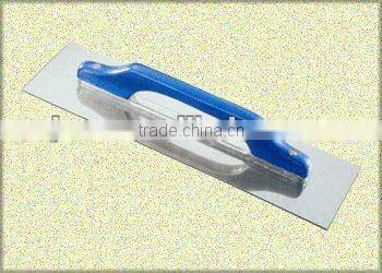 long wooden handle stainless steel plastering trowel