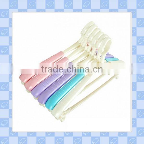 customized hot sell colorful high quality heavy duty hard plastic hanger for adult suit coat big bloth