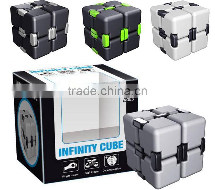 2017 hot selling amazon products Infinity Cube Fidget toy cheap price