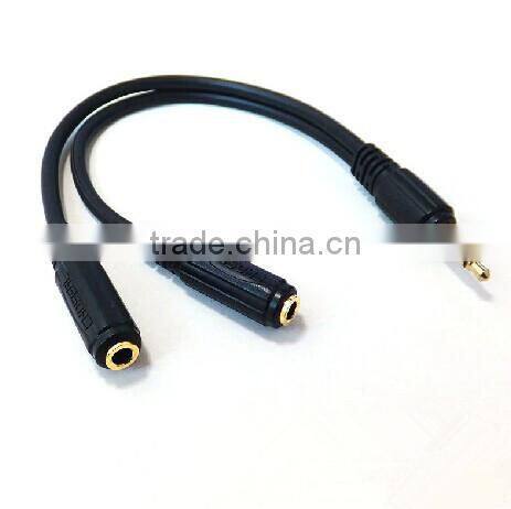 2 into 1Audio Adaptor 3.5 mm Jack cable