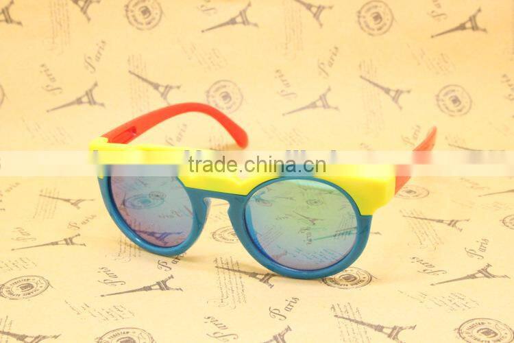 2015 New Fashion Kids Sunglasses Summer Plastic Sunglasses For Kids