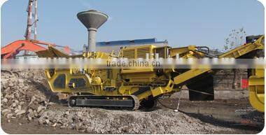 high tech crawler crusher plant for mining