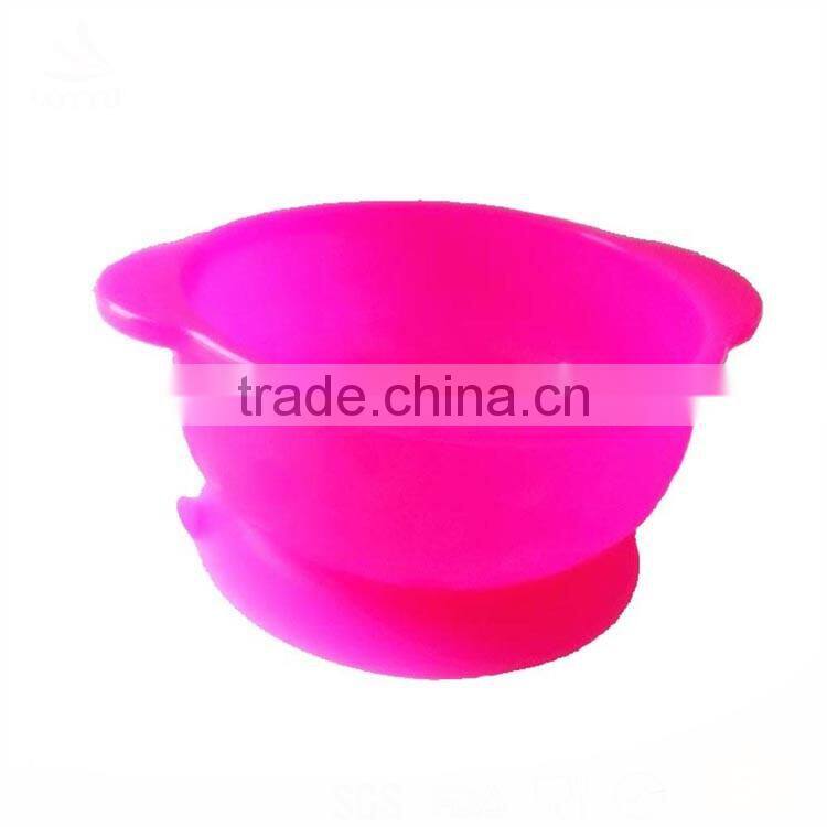 Factory direct High quality food grade heat resistant Eco-friendly non-toxic baby silicone bowl