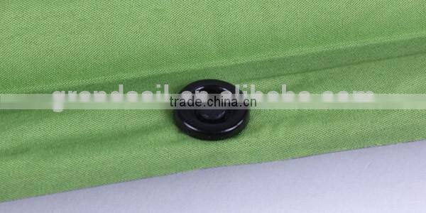 1 person polyster high density memory self inflatable camping mattress