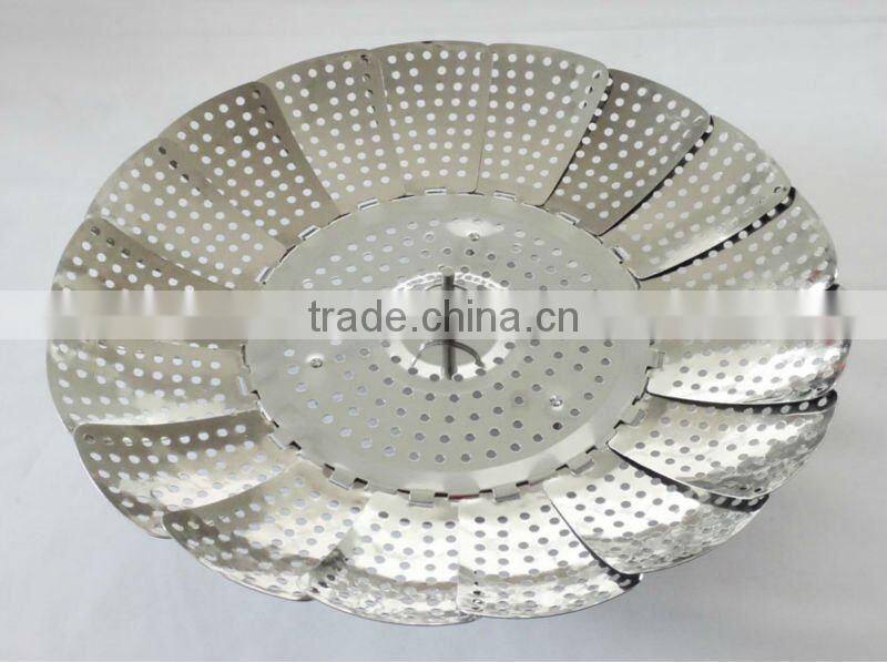 Stainless steel steamer basket