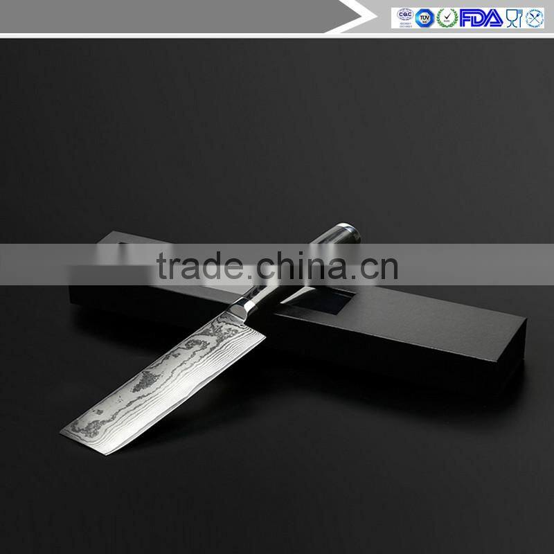 High Quality Tiny Wave Pattern 6.5 inch Damascus kitchen knife