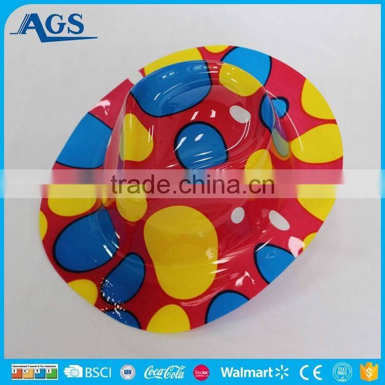 Black musical note pattern eva hat in low price