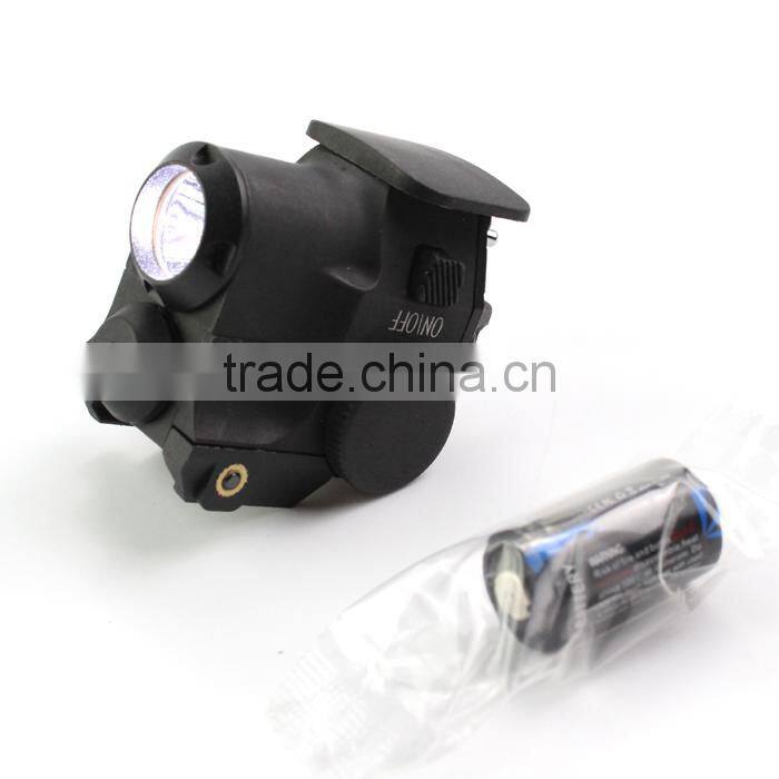 Super compact tactical subzero working green laser sight with 180 lumens CREE Q5 led laser flashlight