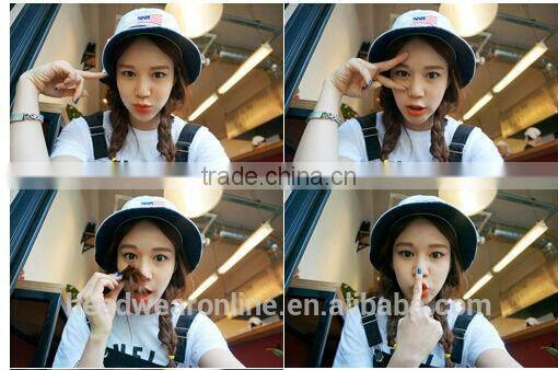 Custom Fashion High Quality Embroidery Bucket Hat of 100%cotton