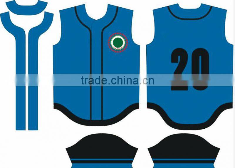 Hongen apparel High quality youth team baseball jersey&softball wear