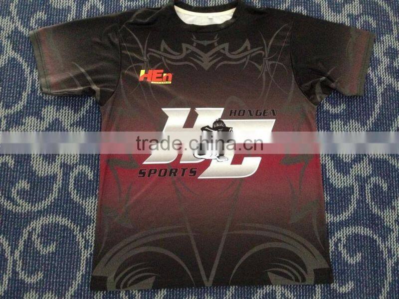 Hongen apparel custom sublimated fishing jerseys ,fishing polo shirts