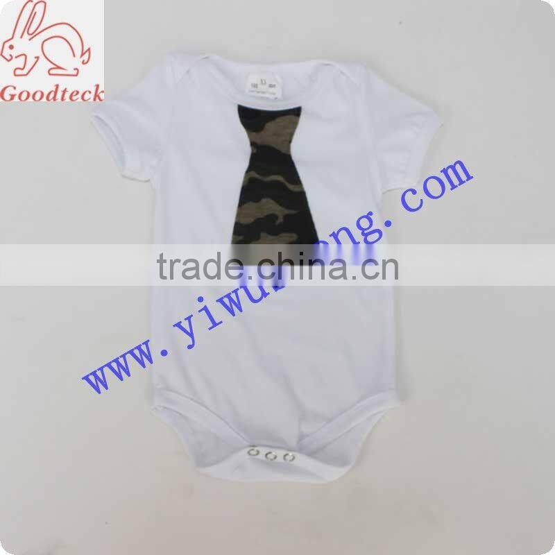 2015 newborn boys clothes tie gentleman bow leisure toddler baby romper