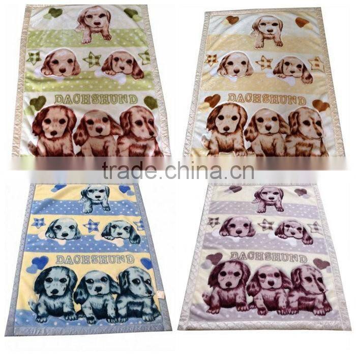 Top Selling Factory Wholesale OEM Baby Soft Raschel Blanket