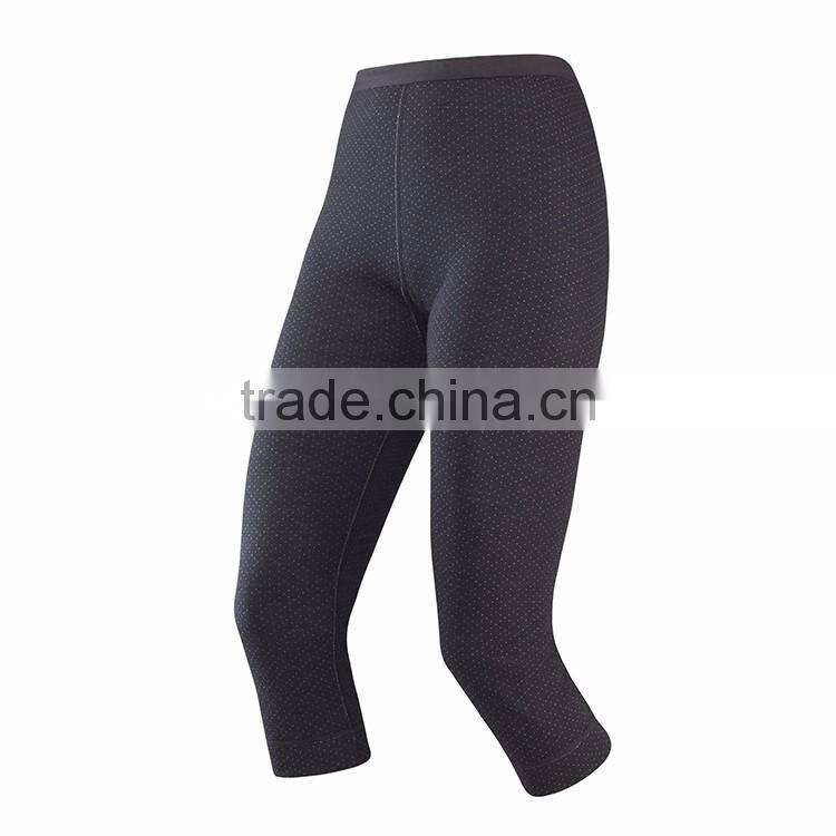 Breathable Jogger Pants Temperature Control Women Merino Wool Warm Pants