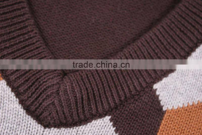 Cotton Knitting Men's Sleeveless Sweater Vest Patterns