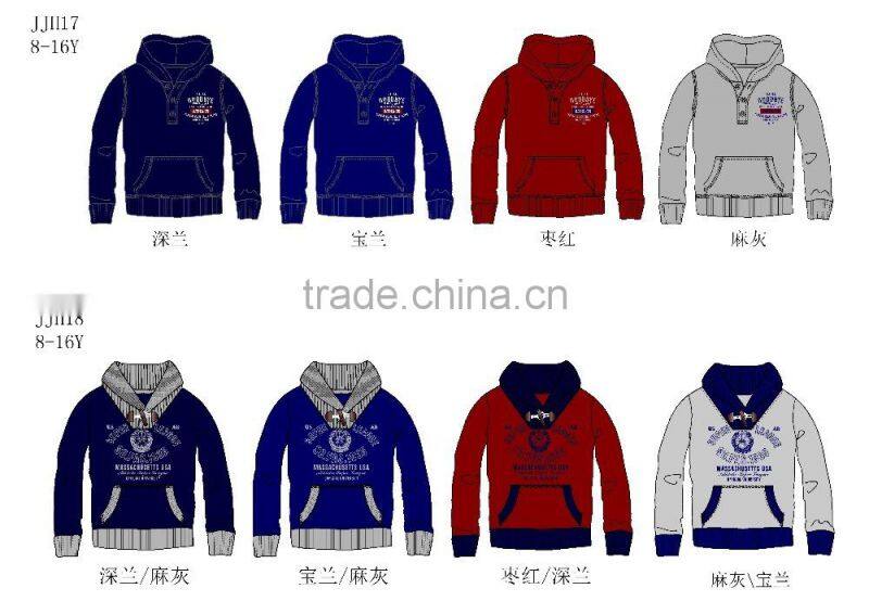 closeout hoody fleece fashion boy kid top winter new style high quality