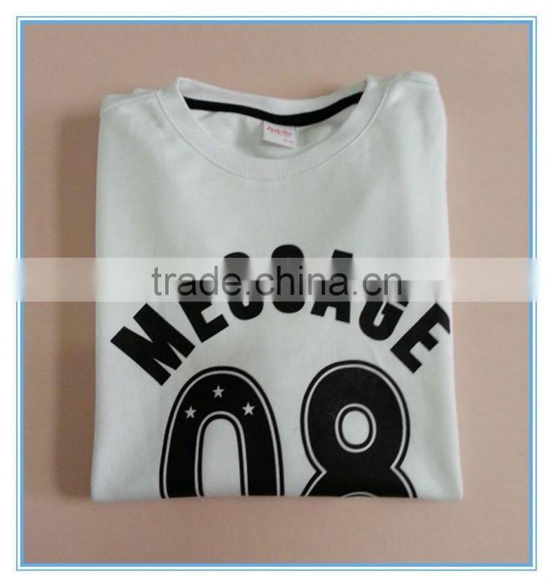 Knitted pullover sweatshirt hoodies, custom hoodies/sweatshirt, plain round neck t-shirt