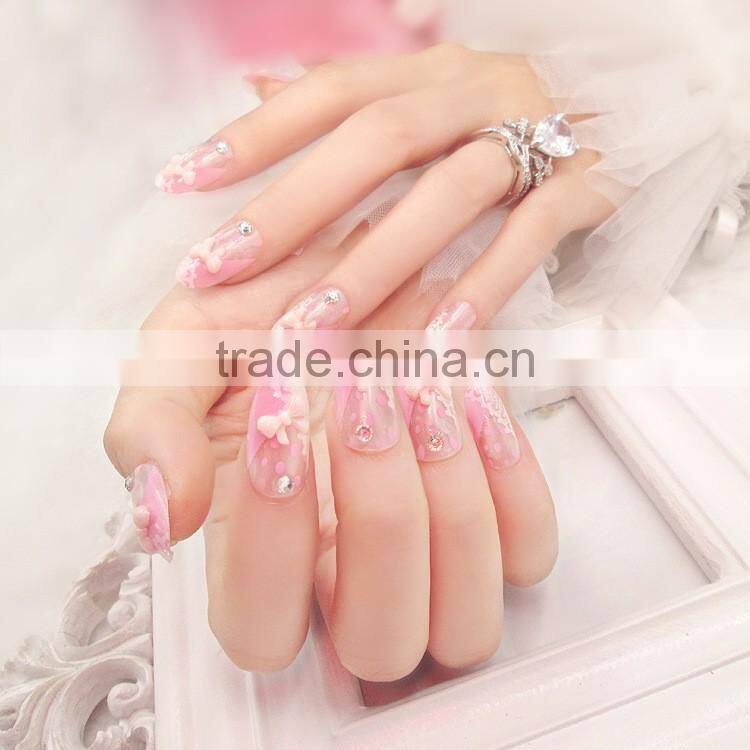 Wholesale 24PCS/Pack Korea Style Full Cover False Nails