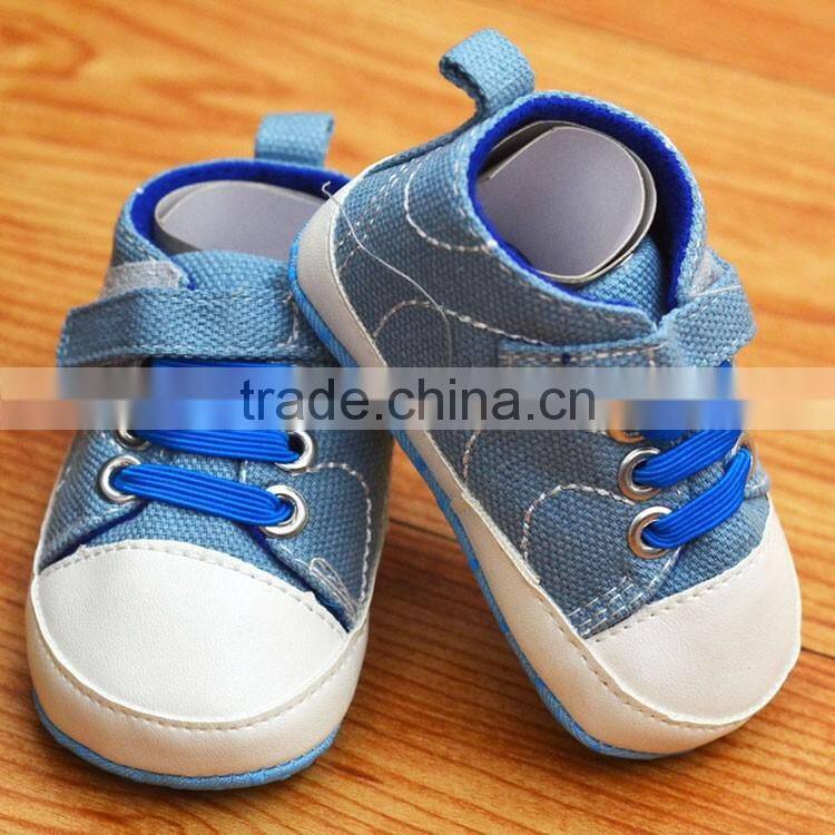 Sport style canvas baby footwear