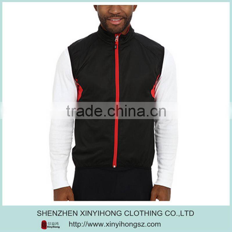 Dual back pockets inner flap Droptail hemline sports Vest