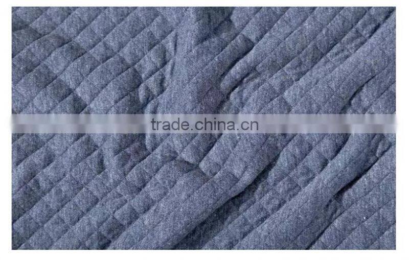 new antumn blue quilting seam casual pullover hoodies