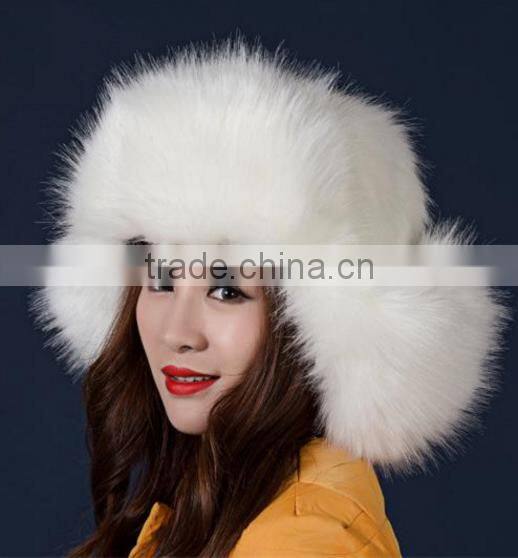 Snow hat imitation fur hat Lei Feng cap fur hat Russian hat factory custom processing