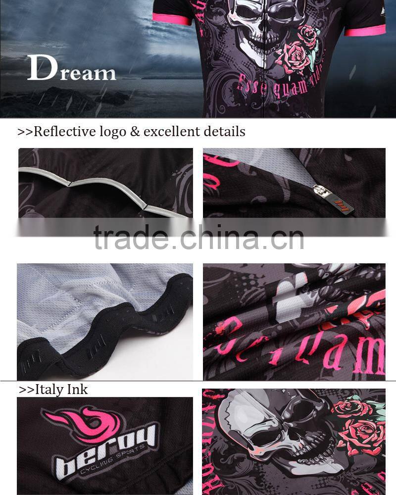 BEROY comfort design mountain bike clothing, china factory cycling sportswear