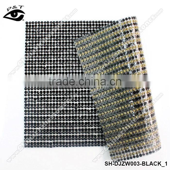 Iron on rhinestone mesh pearl +epoxy rhinestone mesh sheet hotfix transfer appliques