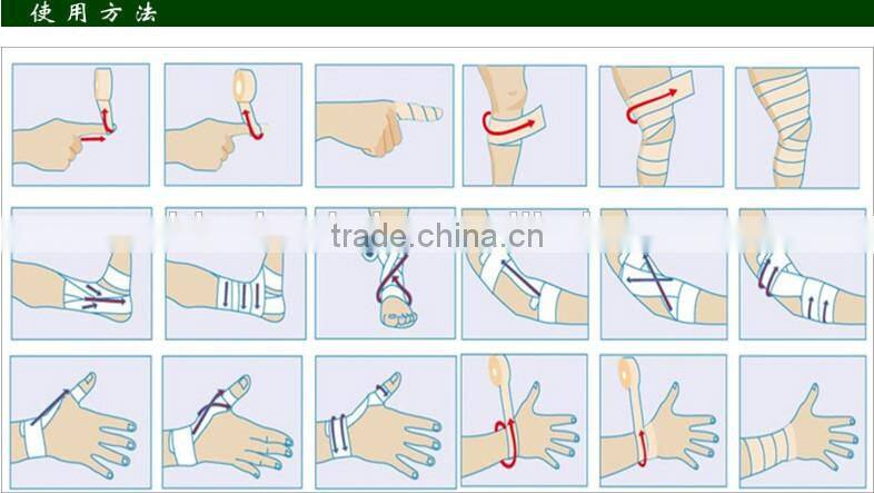 Certificated Non Woven Colorful Self Adhesive Elastic Bandage For People And Pet Use
