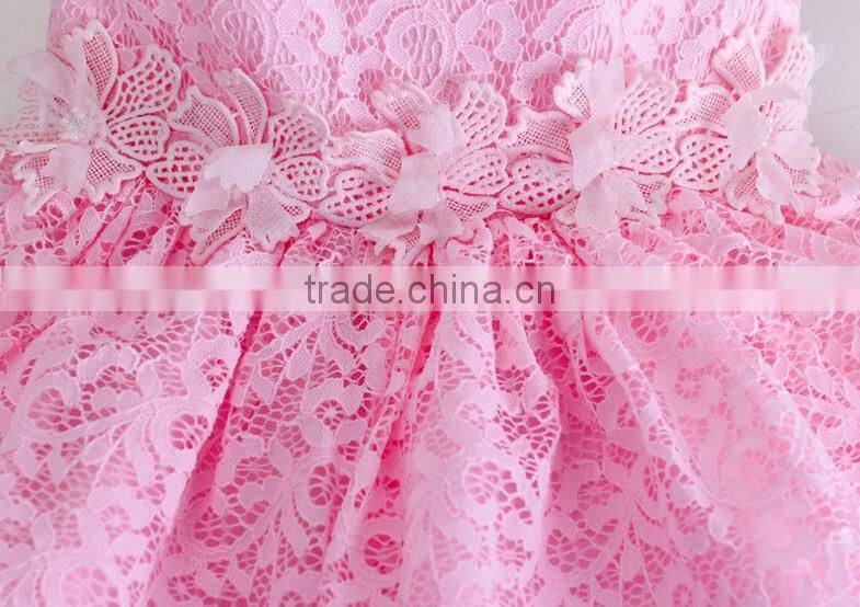 2017 Cotton inside dress flower dress wedding dress lace dress