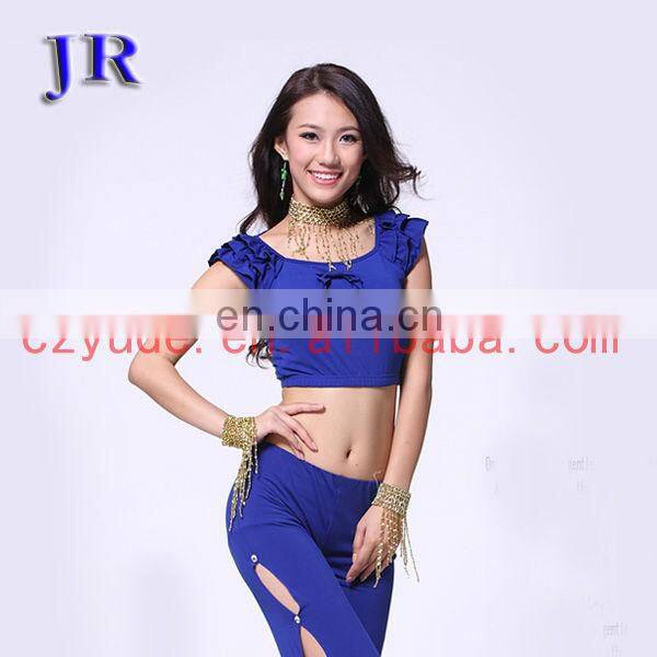 Tribal belly dance top Fancy costume Cheap belly dance costume selling belly dance tops S-3040#
