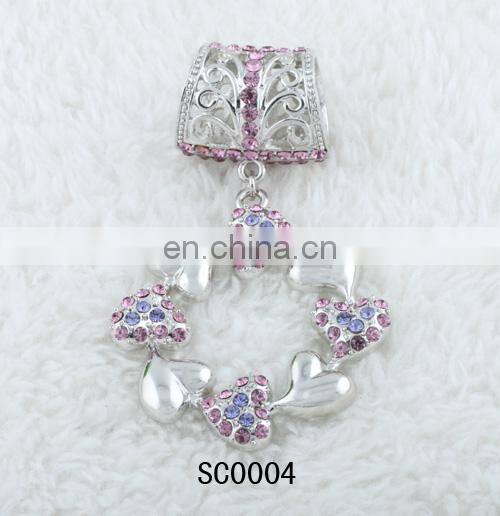 2014 Vintage Gold Tone Crown Shape Rhinestone Brooch Pin Or Coat Scarf Clip Royal Colors