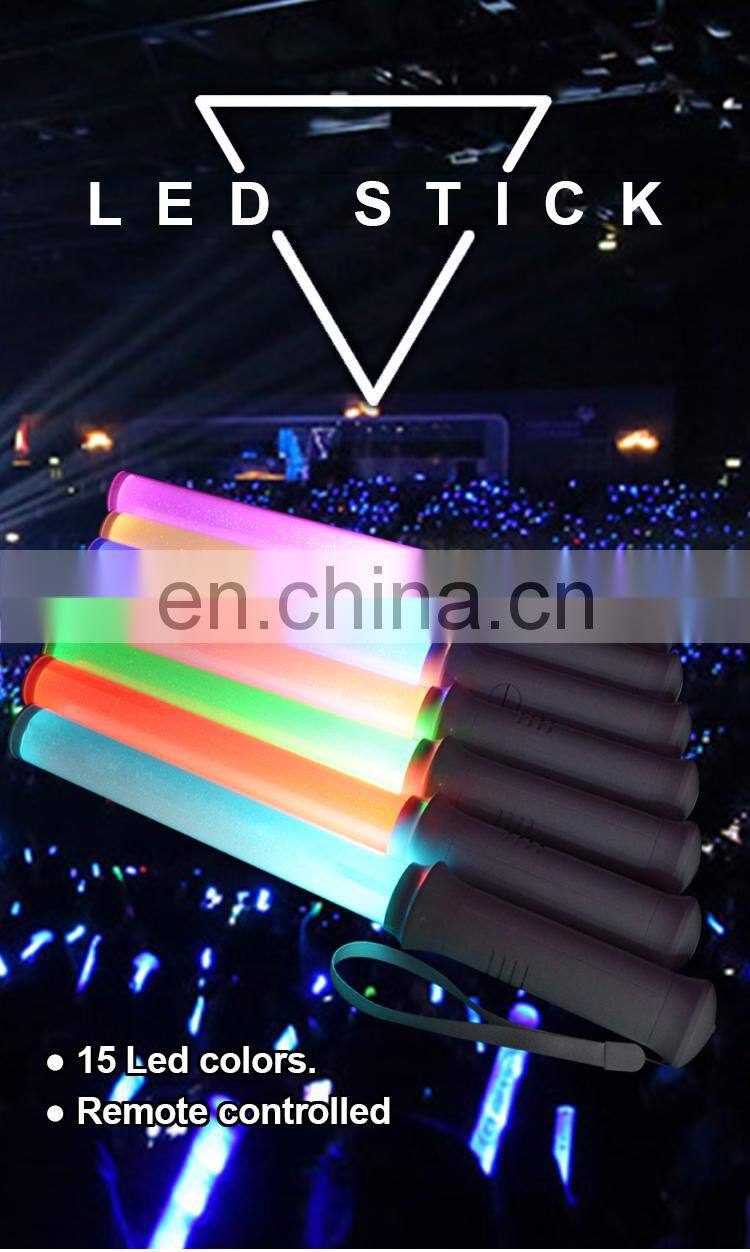 2018 SUNJET New Product Party Supplies Event Joyful Controlled Colorful Led Flashing Light Stick