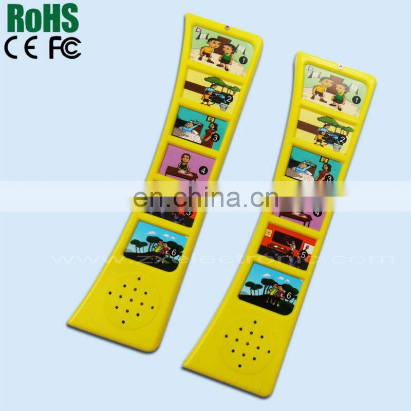 Nice looking sound module for book for kids learning