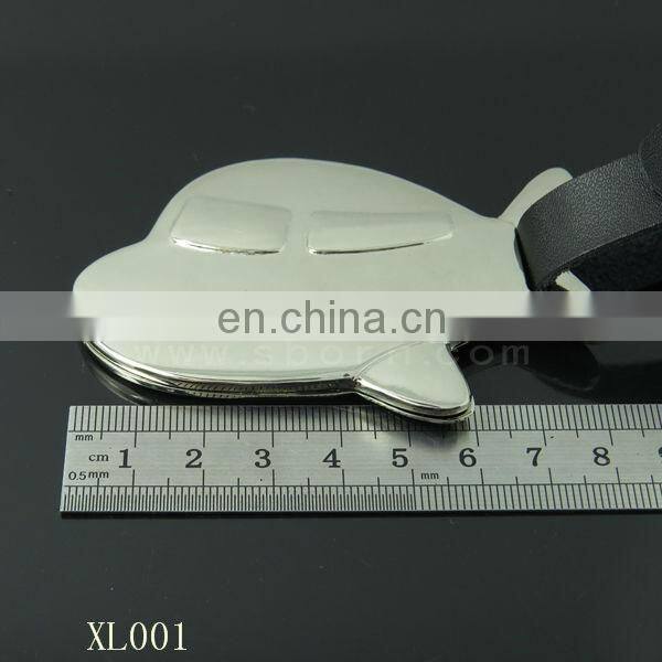 metal air plane shape travel card/ metal luggage accessory tag card