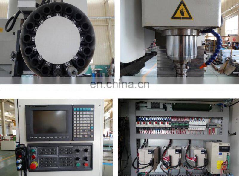 3-axis CNC Machine Center for Aluminum,Cnc 3 axis industry aluminum profile milling drilling machine