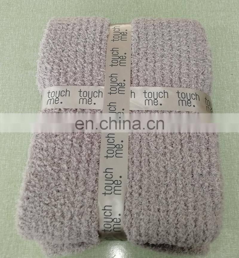 Barefoot Dreams super soft absorbent zero defect micro feather yarn knit fluffy baby kids women's men's bath robes