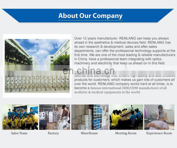 Renlang IPL + RF Multifunction Machine For Hair Removal / Skin Tightening With Laser Tattoo Removal Function