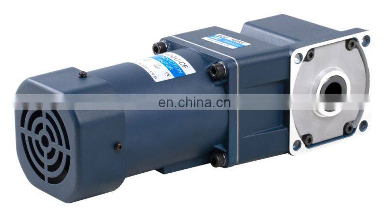 ZD 140w AC 1 Phase Induction Hollow Shaft right angle gear motor with Speed Control(6IK140RGU-CF/6GU20K)