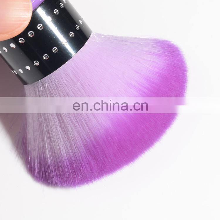 Asianail Colorful Nail Dust Brushes UV Nail Gel Powder Nail Art Dust Remover Brush